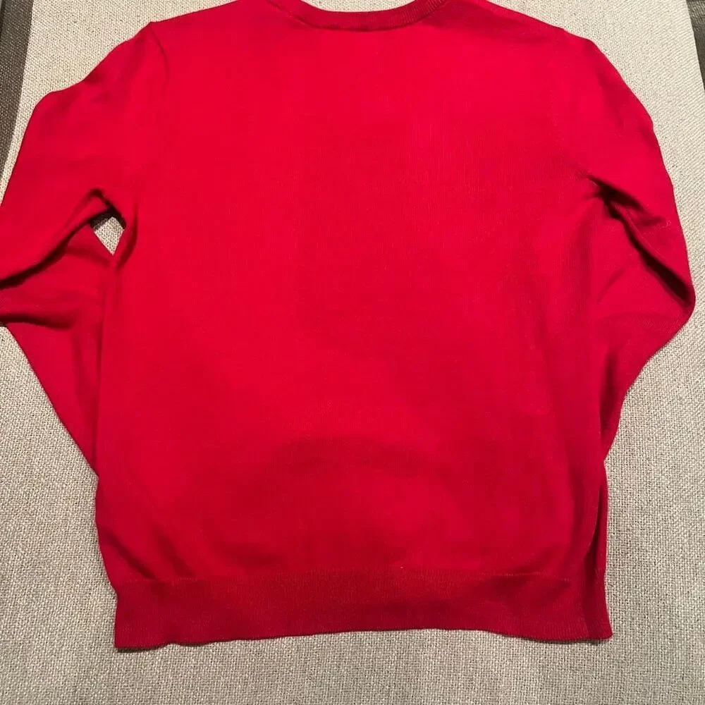 Boys Red Old Navy 100% Cotton Sweater